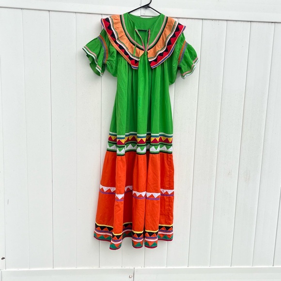 Dresses & Skirts - Vintage Micosukee Seminole Maxi Dress